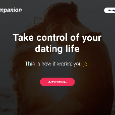 Take control of your dating life - dating website template